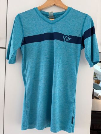 Race Face RF Shirt, türkis/blau, Grösse S