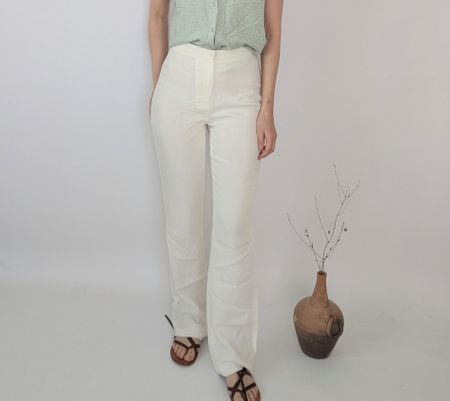 Zuhair Murad Hose weiss Grösse 36, Off-white 