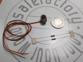 Ampel rot/gelb blinkend, anschlussbereites Fertigmodul