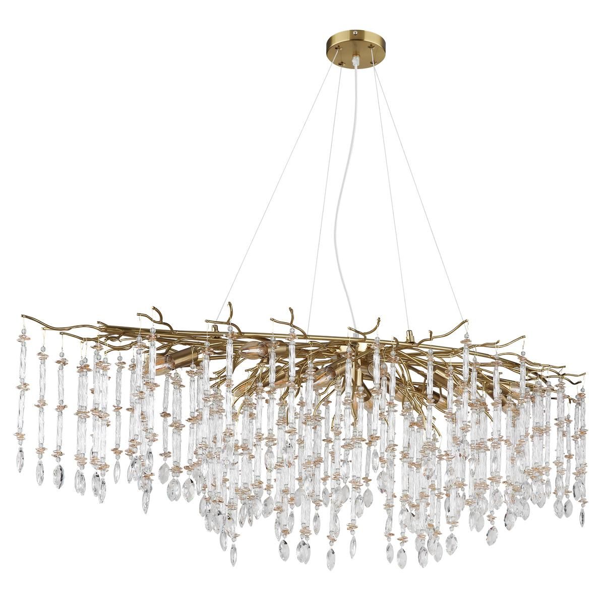 Lampadari & plafoniere: Pendelleuchte, Gold, 150 cm x 60 cm – Nuovo (secondo la descrizione) da Kreuzlingen venduto da Smart-Light 6