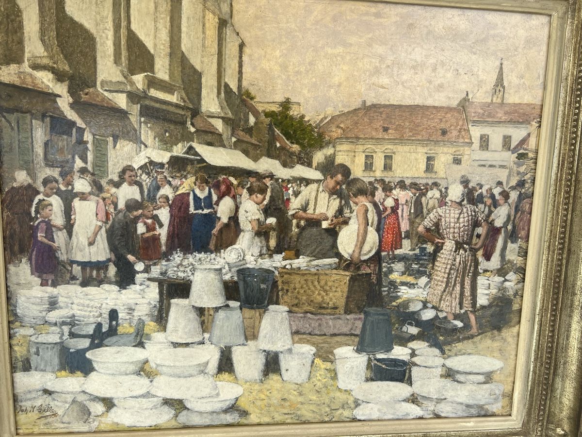 Dipinti: Johann Nepomuk Geller Gemälde  – Usato da Zürich venduto da jao_2bx7 1