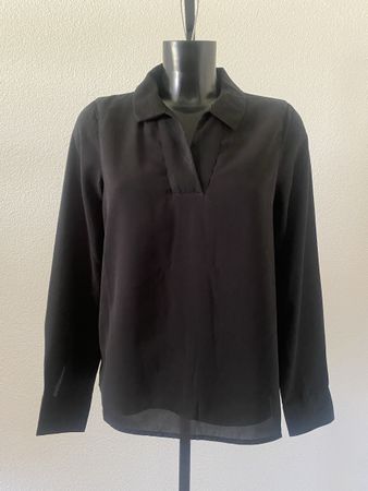Damen Bluse, schwarz, Grösse S