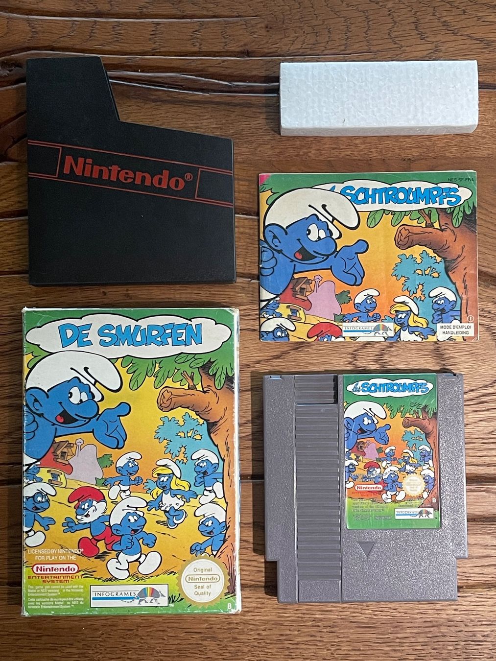 Nintendo Spiele: Nintendo NES - De Smurfen / Les Schtroumpfs – Gebraucht aus Zuerich von Dorsi