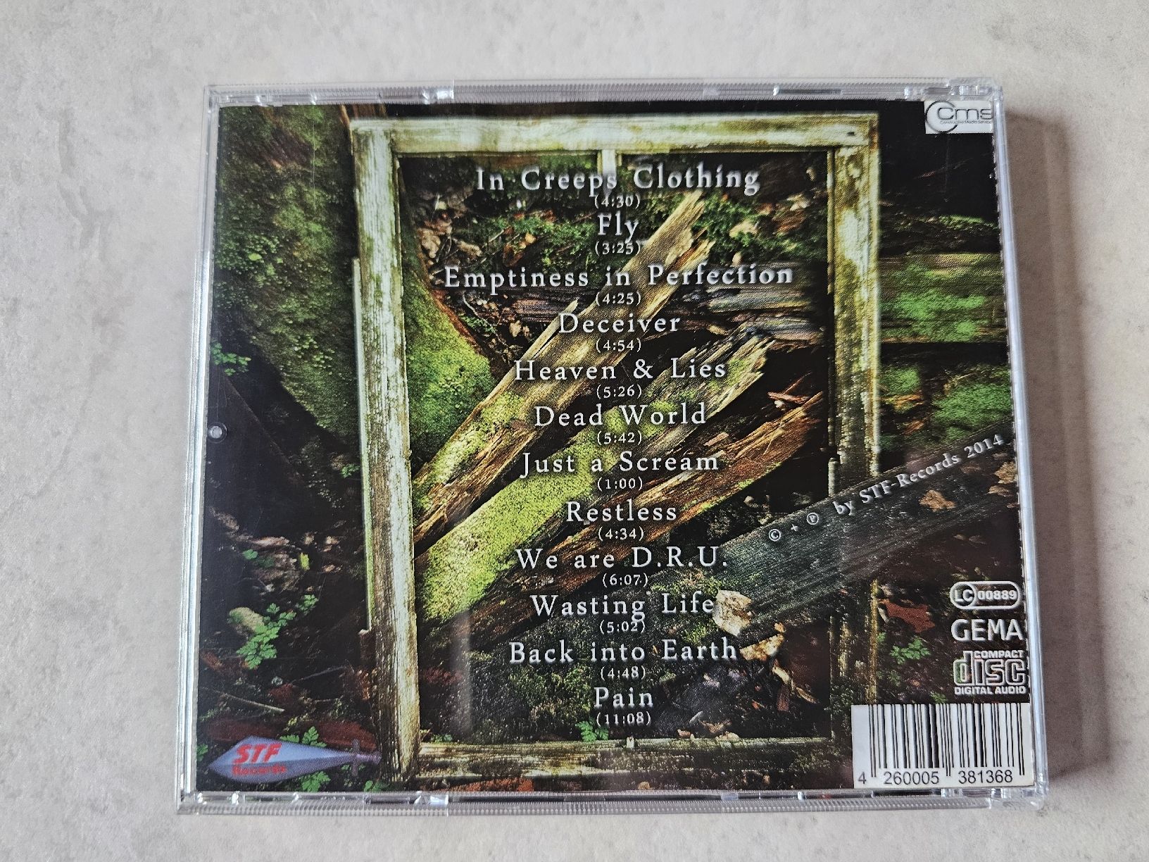 CD: Deathtiny  -  In CreepsClothing  (STF) – Usato da Schneisingen venduto da backstore24 1