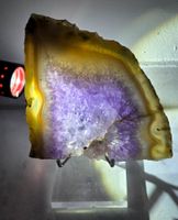 Amethyst-Achat Scheibe 495g
