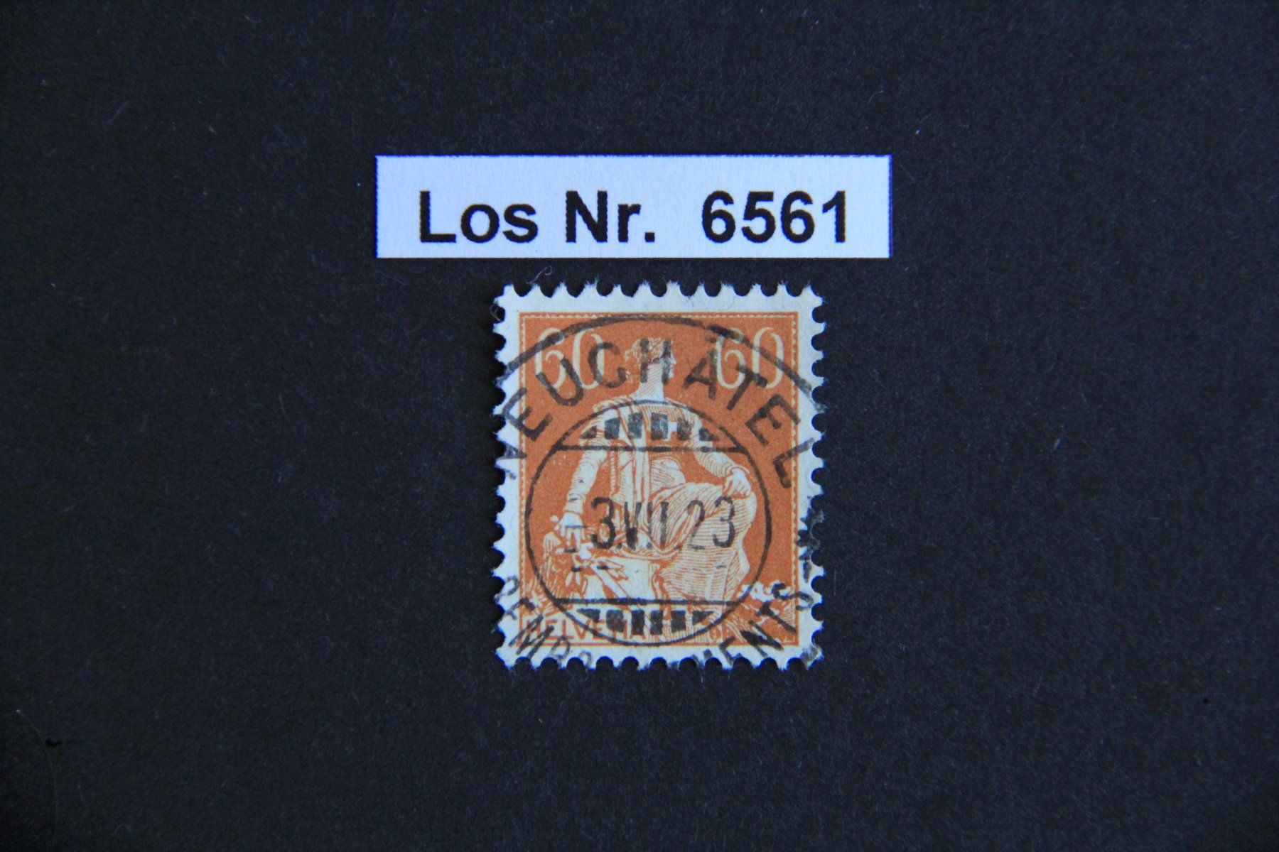 Tutti i francobolli: CH 1918 sauberer Vollstempel                        Los 6561 – Usato da Volken venduto da jukon65