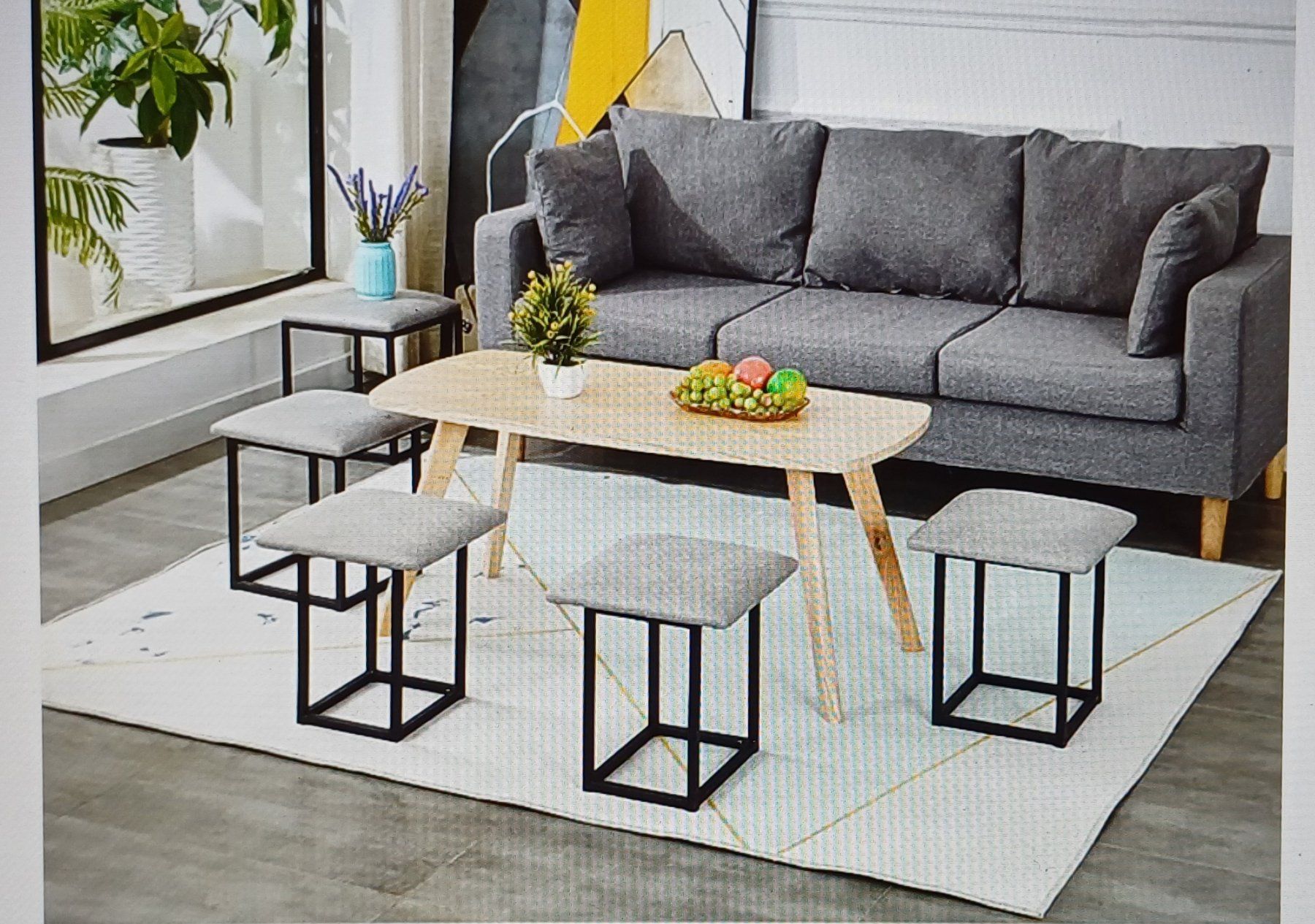 Hocker: Tabouret magique5 multi couleur rangés dans un cube45 /45/45 – Neu und originalverpackt aus Payerne von jea_m6nb 6