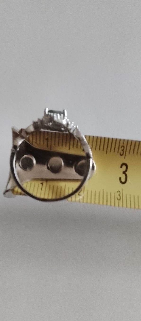 Bagues: Silber Ring 925 mit Stein – D'occasion à Oberriet SG par snj_bjb7 2