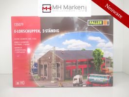 Faller 120079 Bausatz E-Lokschuppen 2 Ständig Anlagendeko H0