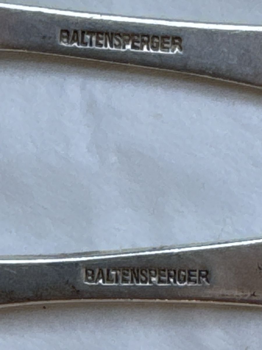Set di posate: Baltensperger Babybesteck Silber 925 – Usato da Zürich venduto da Brockiwelt 5
