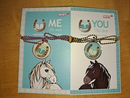 NICI Soul Mates 2 Halsketten Pferd Freundschaftsketten NEU
