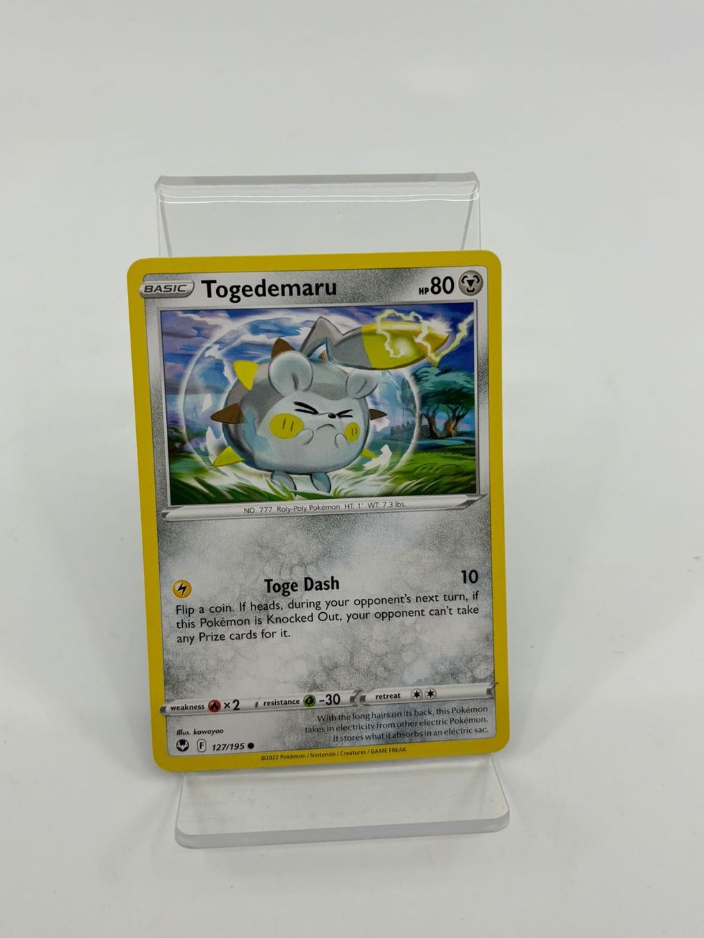 Pokémon Carte collezionabili: Pokemon Togedemaru 127/195 – Usato da Herisau venduto da Pokemon2026