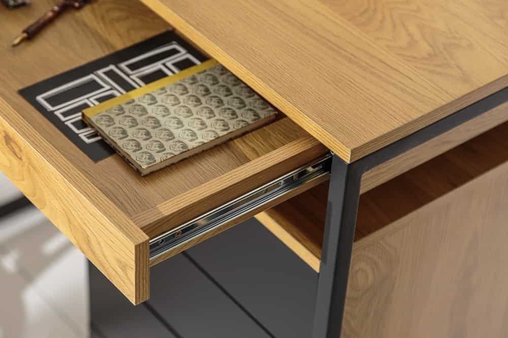Scrivanie: ECK SCHREIBTISCH Studio Eichenoptik Industrial NEU SOFORT – Nuovo (secondo la descrizione) da Sulgen venduto da eytsh 2