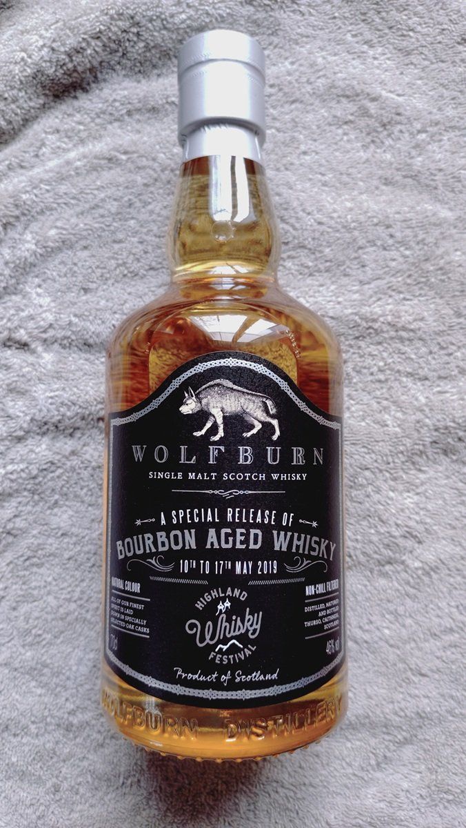 Wolfburn Bevande alcoliche: Wolfburn Highhland Whisky Festival – Nuovo e nell'imballaggio originale da Grüningen venduto da Stargazer 1