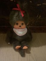 Monchhichi Plüschfigur dunkelbraun guter Zustand