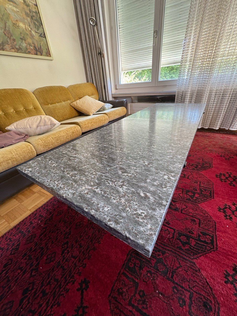 Tables: Mid-Century Salontisch (Marmorplatte) – D'occasion à Ins par ab_80