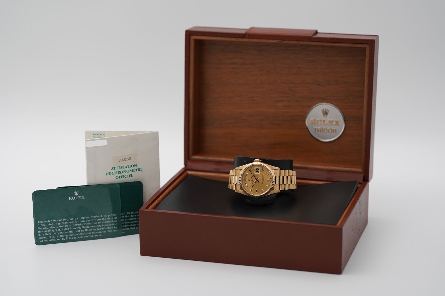 Rolex Orologi: Rolex Day-Date 18238 – Usato da Nebikon venduto da Mr.Watchseller