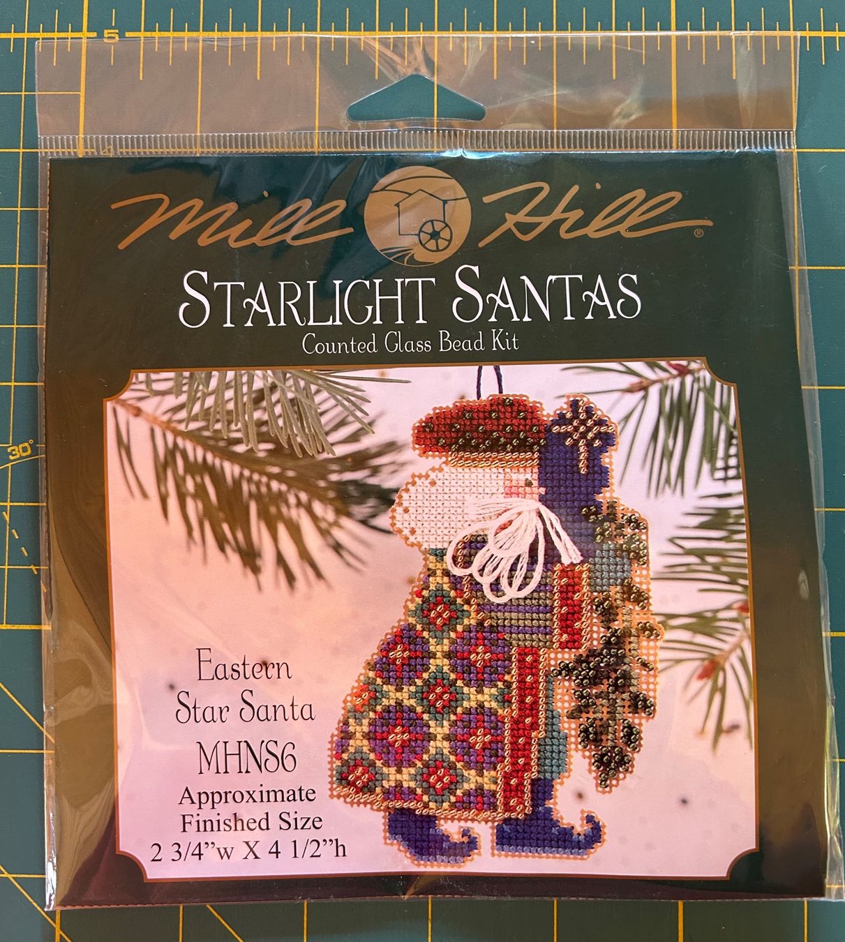 Kit bricolage: Lot complet de 3 Starlight Santas de Mill Hill – Nuovo e nell'imballaggio originale da Bouveret venduto da sev_qj7l 4