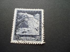 Liechtenstein, alte Marke 1.50 o, signiert