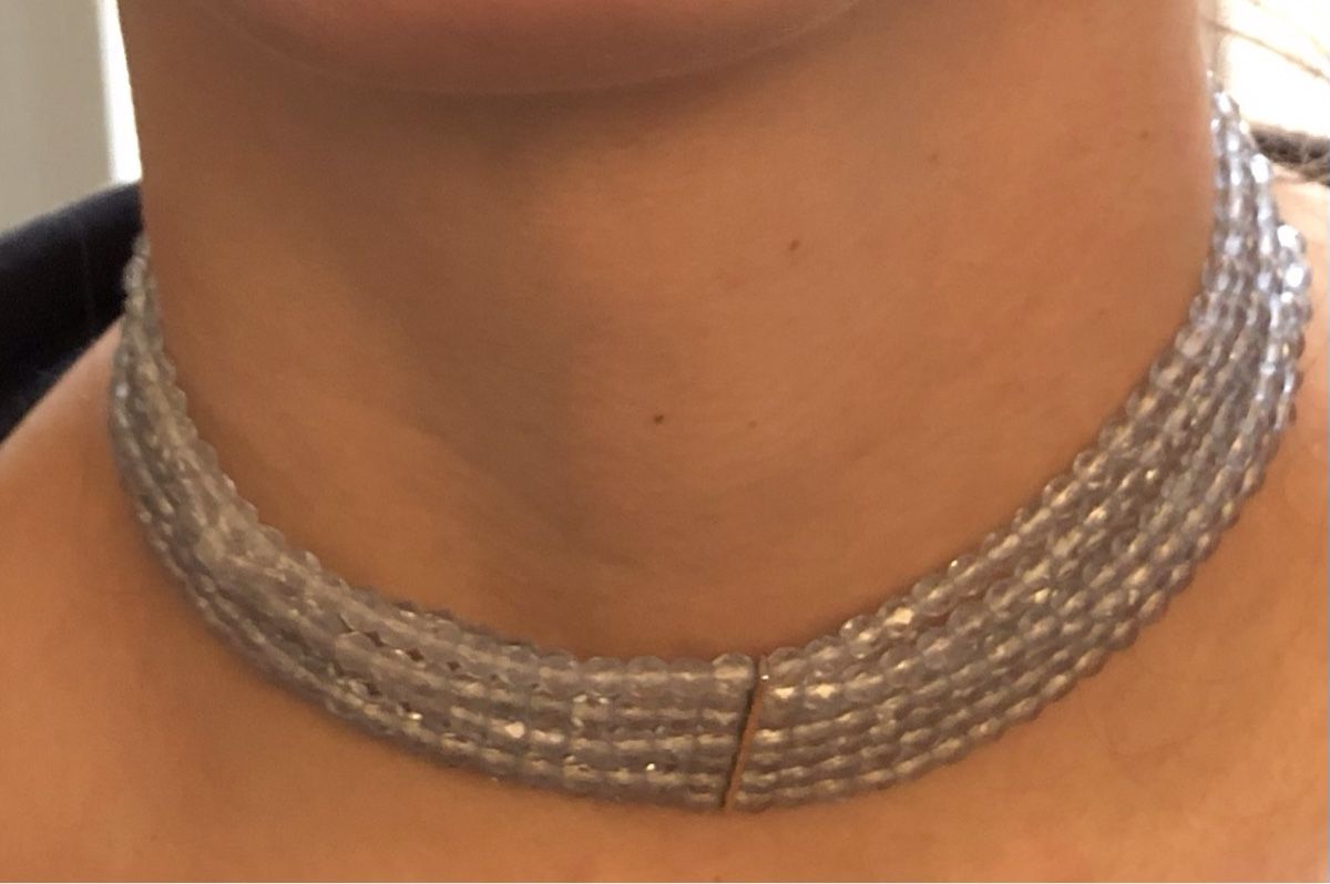 Catenine: Collana Dolman cristalli per donna elegante – Usato da Riva San Vitale venduto da bau64 1