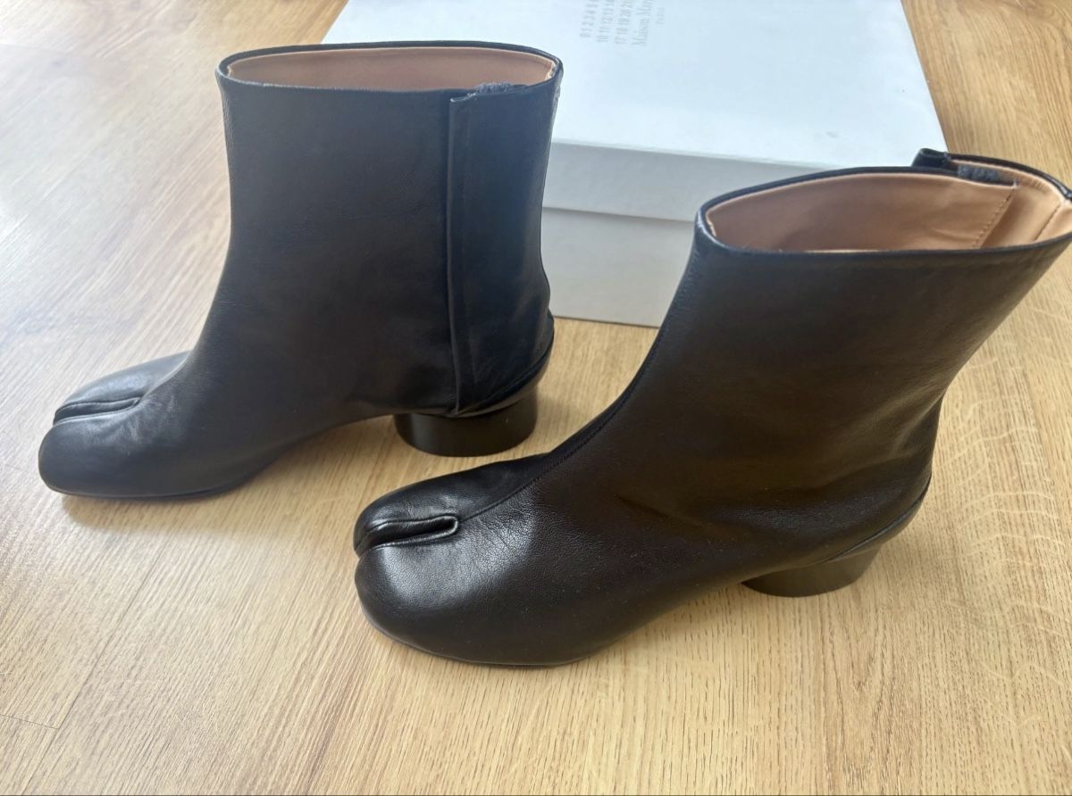Maison Margiela Scarpe da donna: Maison Margiela Tabis, Gr 36, schwarz – Nuovo (secondo la descrizione) da Glarus venduto da big.bear 5