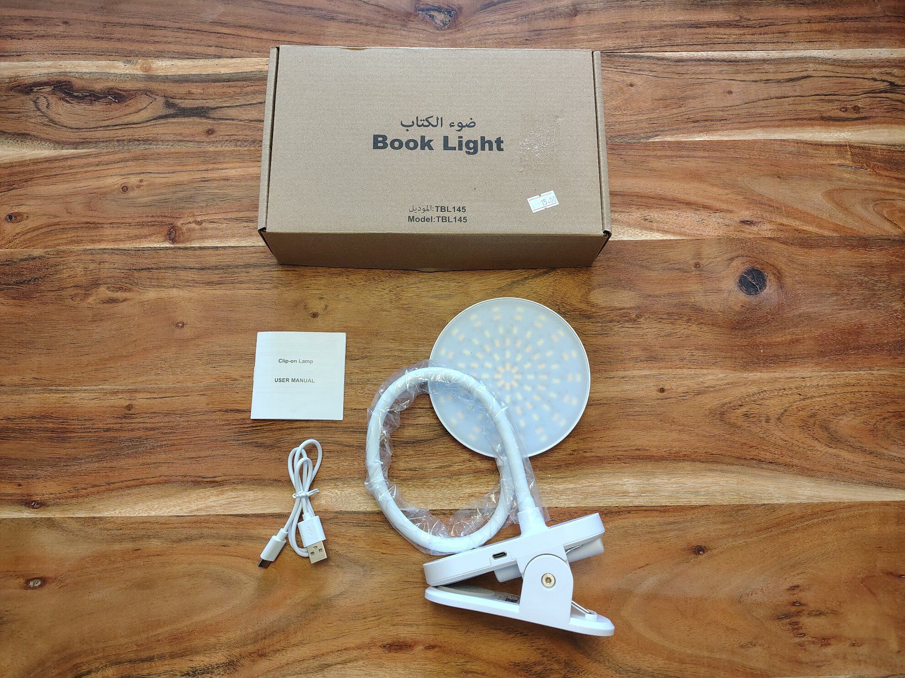 Lampade: LED Akku Leselampe – Nuovo e nell'imballaggio originale da Neuendorf venduto da Buggle