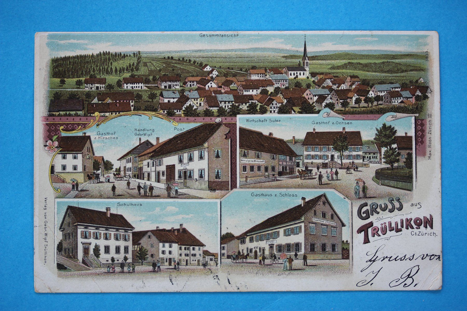 Ansichtskarten: TRüLLIKON LITHO AK – Gebraucht aus Lotzwil von pirolh