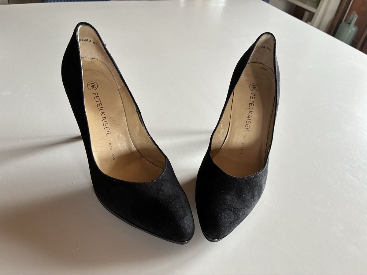 Kaiser Scarpe da donna: Peter Kaiser Echtleder Pumps, Schwarz, Grösse 38 – Nuovo (secondo la descrizione) da Bibern SO venduto da goldenblue 2