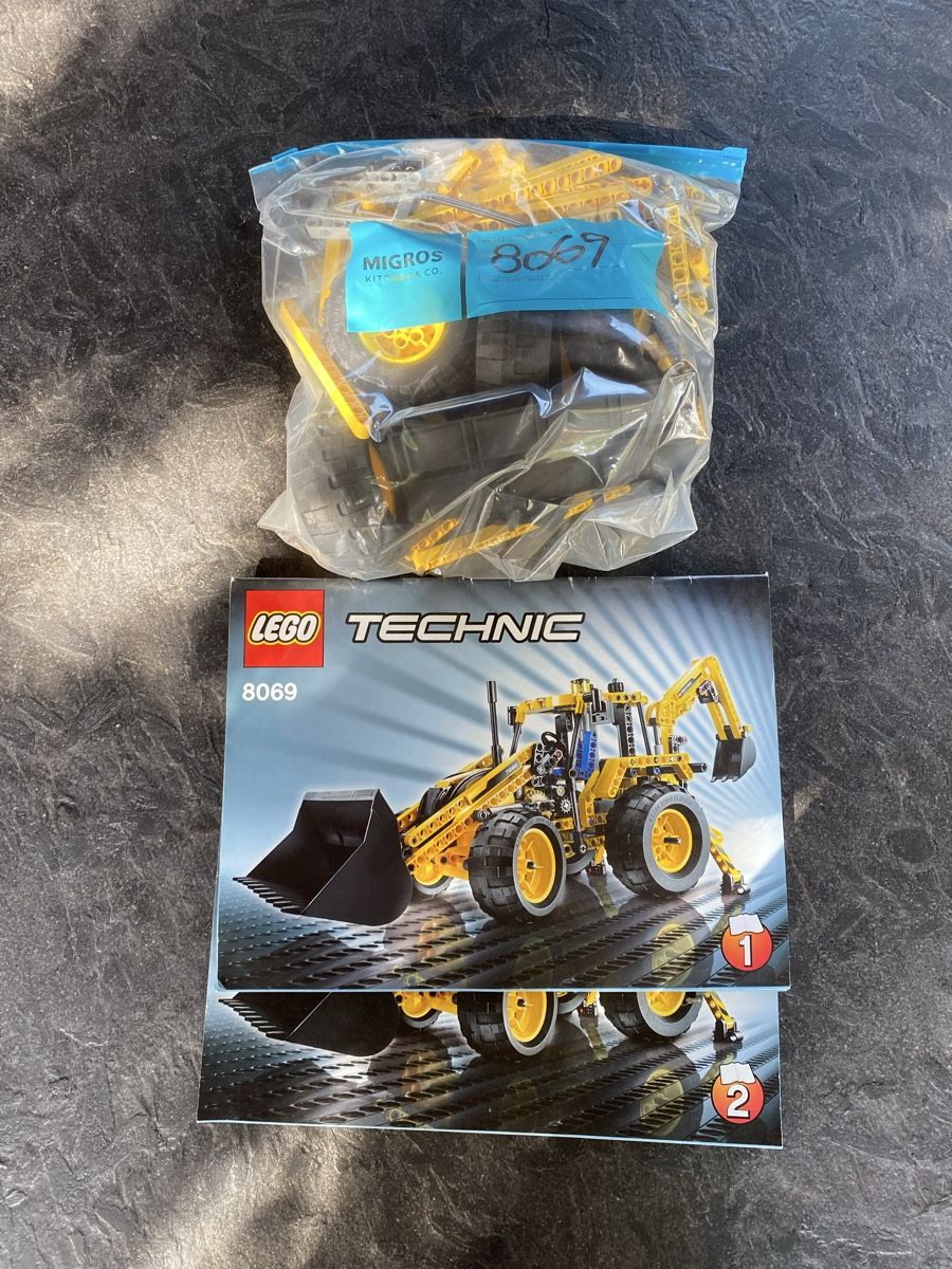 Lego Kit di costruzioni: Lego Baggerlader#8069 – Usato da Egliswil venduto da sil_x8hr 1