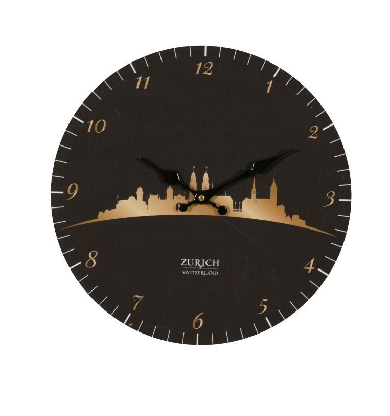 Orologi da terra & Orologi da parete: Wanduhr Schweiz – Nuovo e nell'imballaggio originale da Wallisellen venduto da kingschair 1