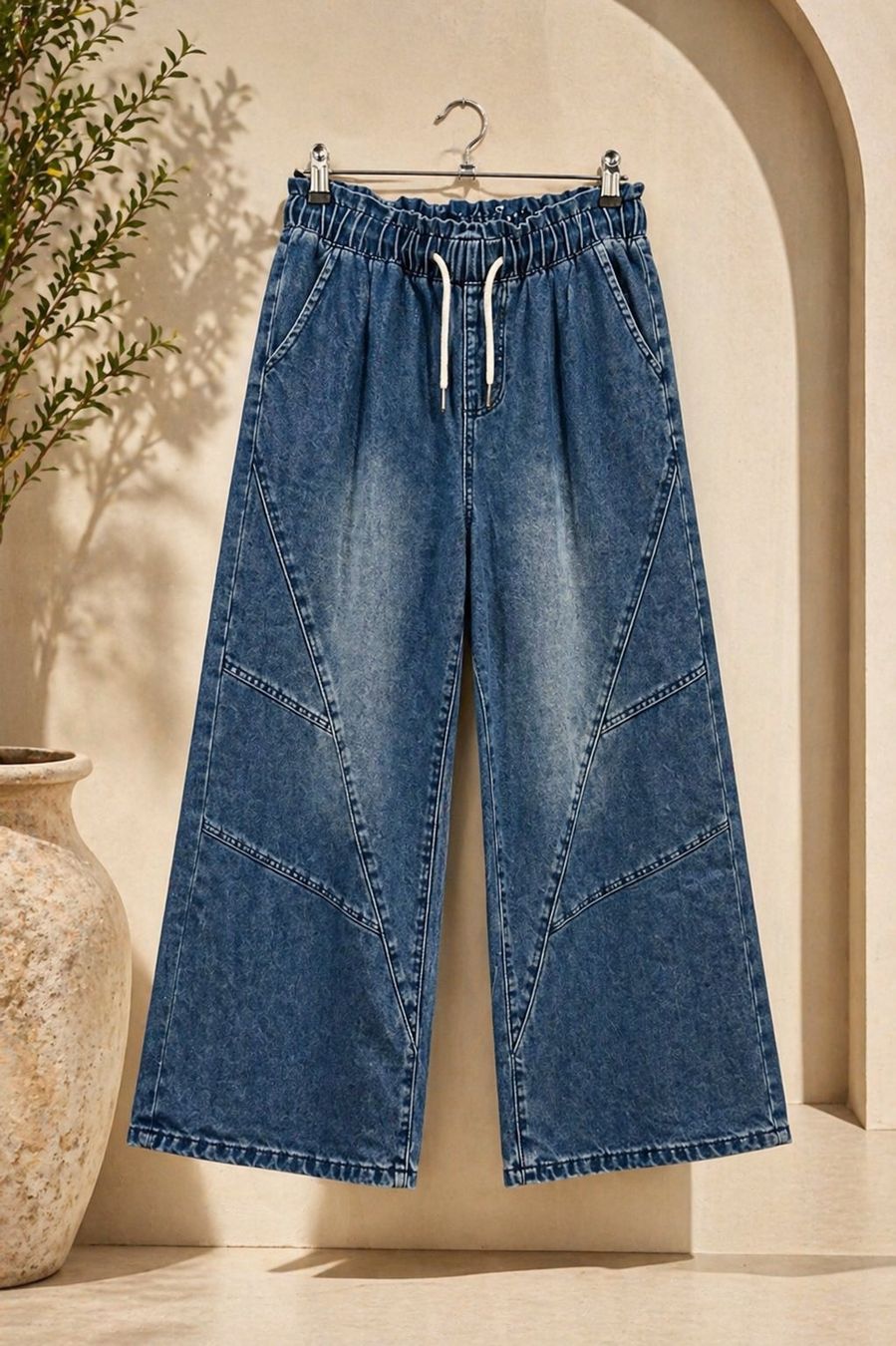H&M Jeans: Jeans palazzo vita elastica – Usato da Lugano venduto da mic_zcm7