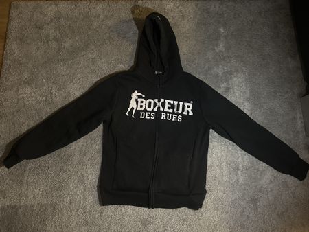 Boxeur des Rues Kapuzenjacke schwarz guter Zustand (GRL)