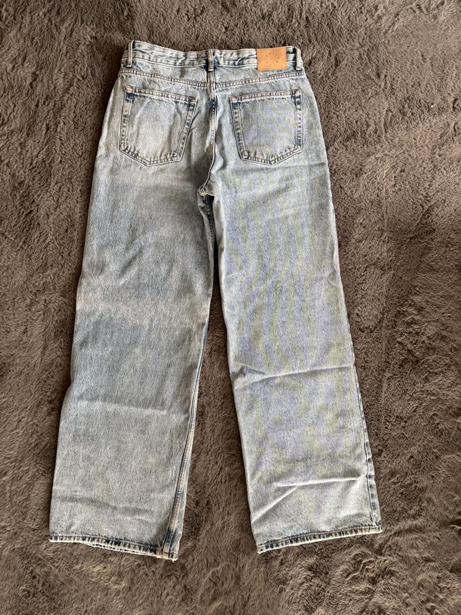 Pull&Bear Jeans: Pull&Bear Wide Leg Jeans - Light Blue - Size 40(EU) – Nuovo (secondo la descrizione) da Wichtrach venduto da Re_Fit 1