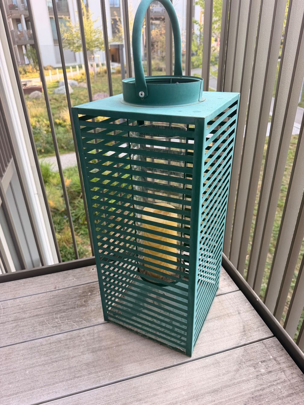 Lampen: Two outdoor candle lanterns – Gebraucht aus Zürich von gab_2gvg 1