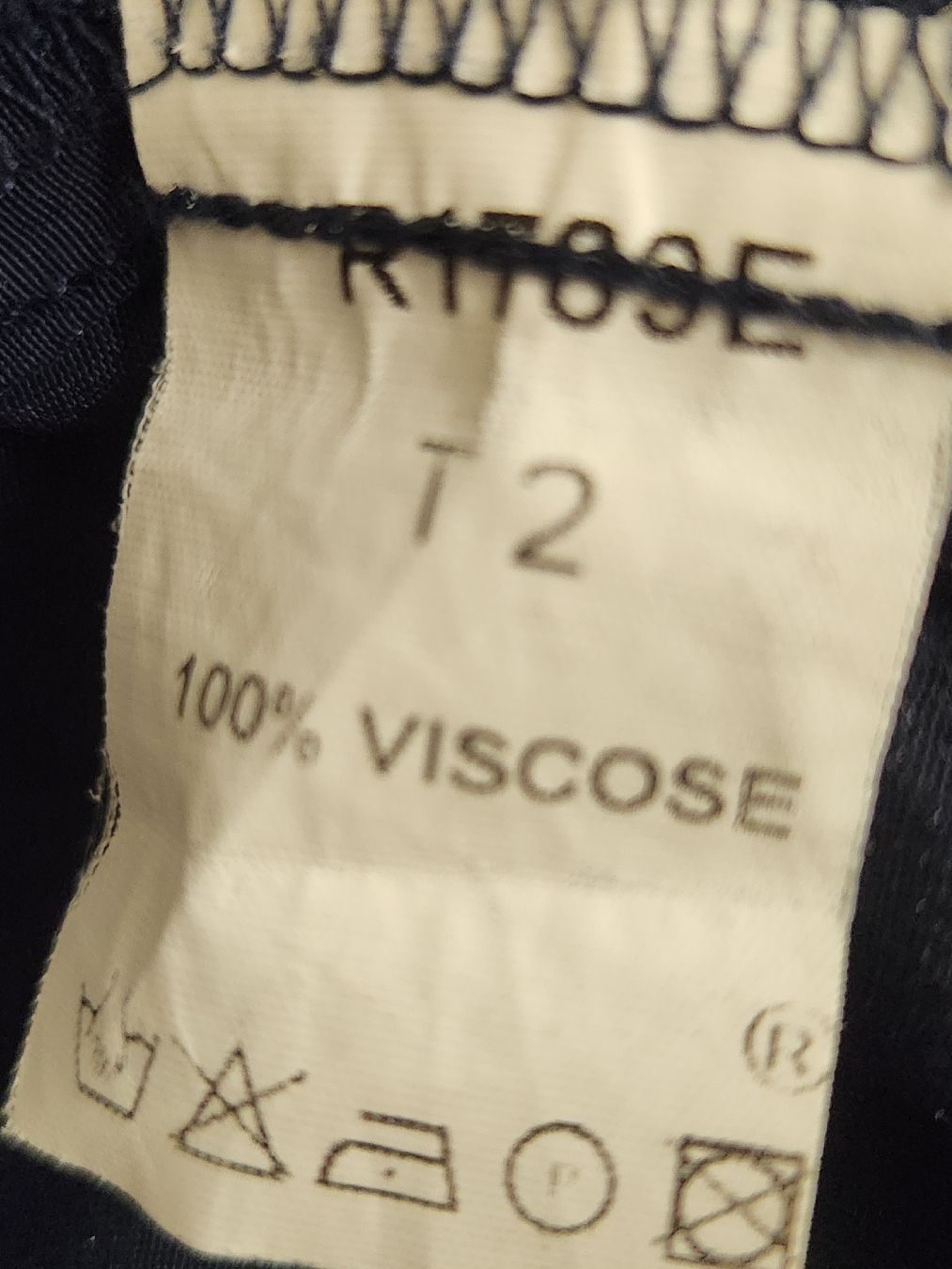 Sandro Kleider: Robe Sandro bleue taille 2 100% Viscose  – Gebraucht aus Niedergösgen von Eva2410 4