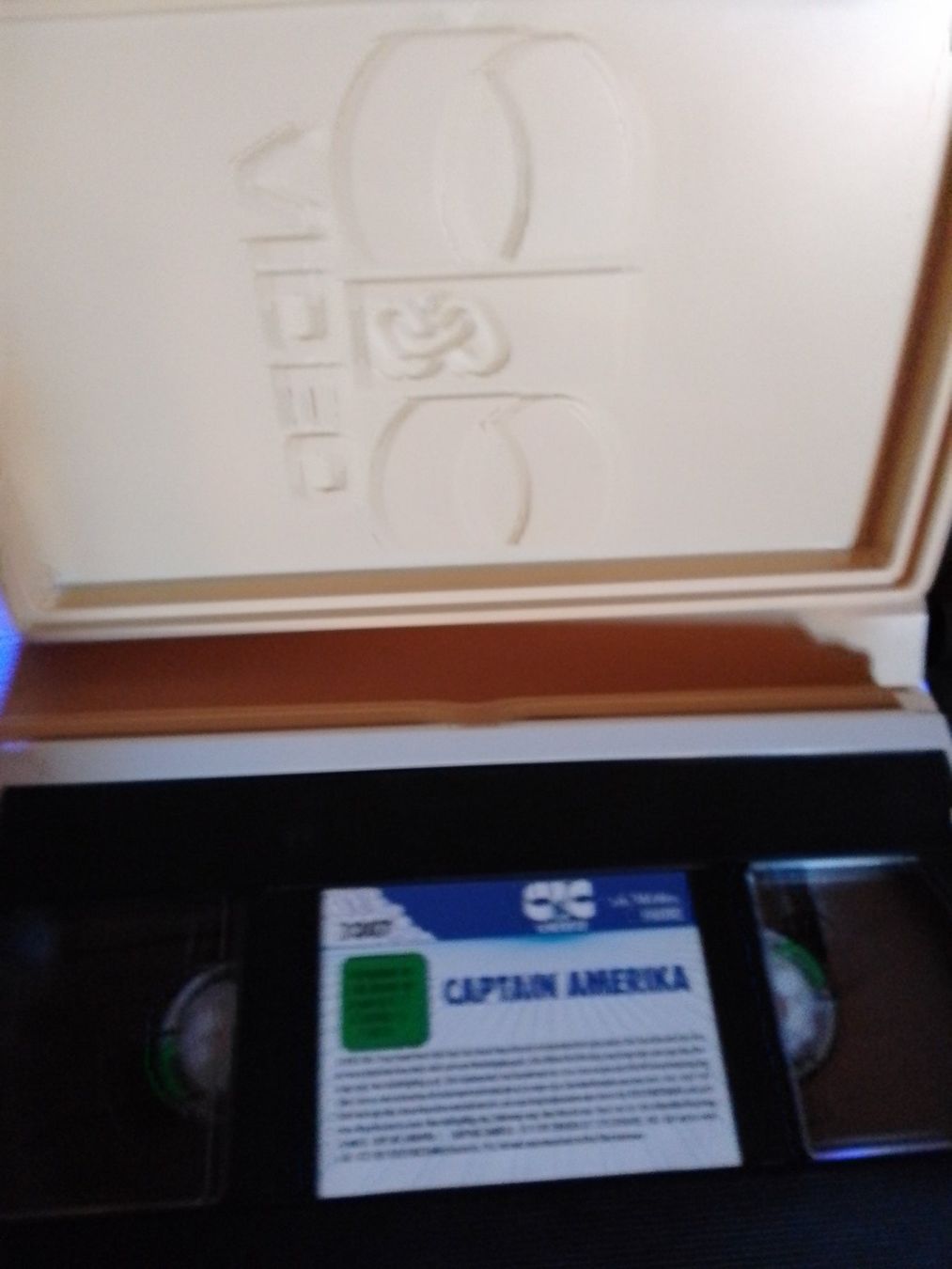 Alle VHS: Captain America CIC Video VHS 1207 – Gebraucht aus Remetschwil von Privatflohmi 1