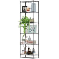 Standregal Lagerregal Metallregal Stahl 6 Ebenen bis 100kg
