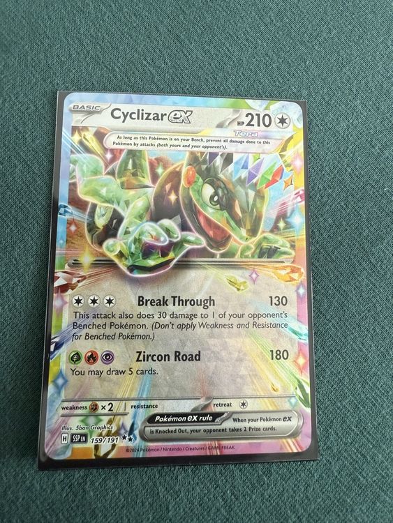 Pokémon Cartes à collectionner: Pokém Surging Sparks Cyclizar ex 159/191 – Neuf (Voir description) à Oberengstringen par sigurros