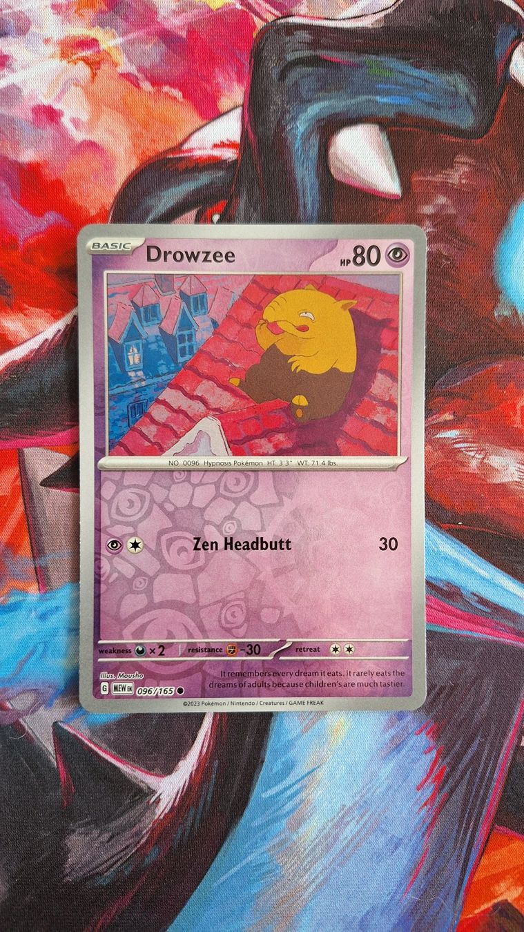 Pokémon Carte collezionabili: Drowzee Traumato - Reverse Holo - Pokemon Mew 151 – Usato da Altstätten SG venduto da GGsGameshop