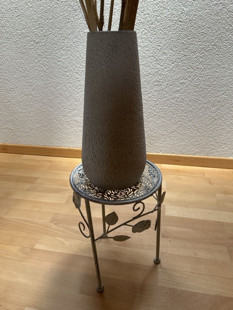 Tutte le decorazioni: Dekorative Vase mit Pampasgras und erhöhung – Usato da Villigen venduto da DanielDuerr 1