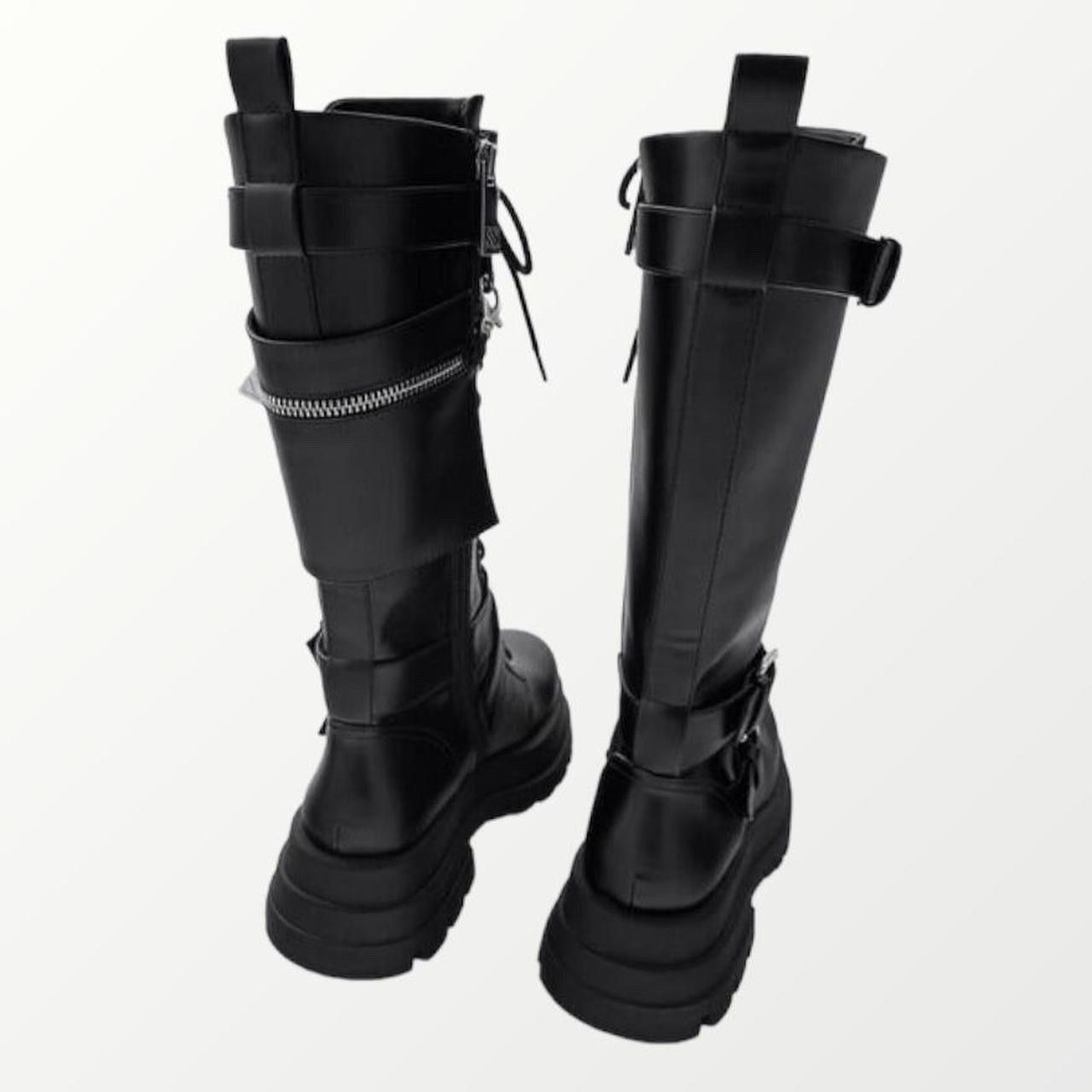 Zara Damenschuhe: Zara Stiefel, Schwarz, Grösse 36 – Neu und originalverpackt aus Basel von 1moonstar 1