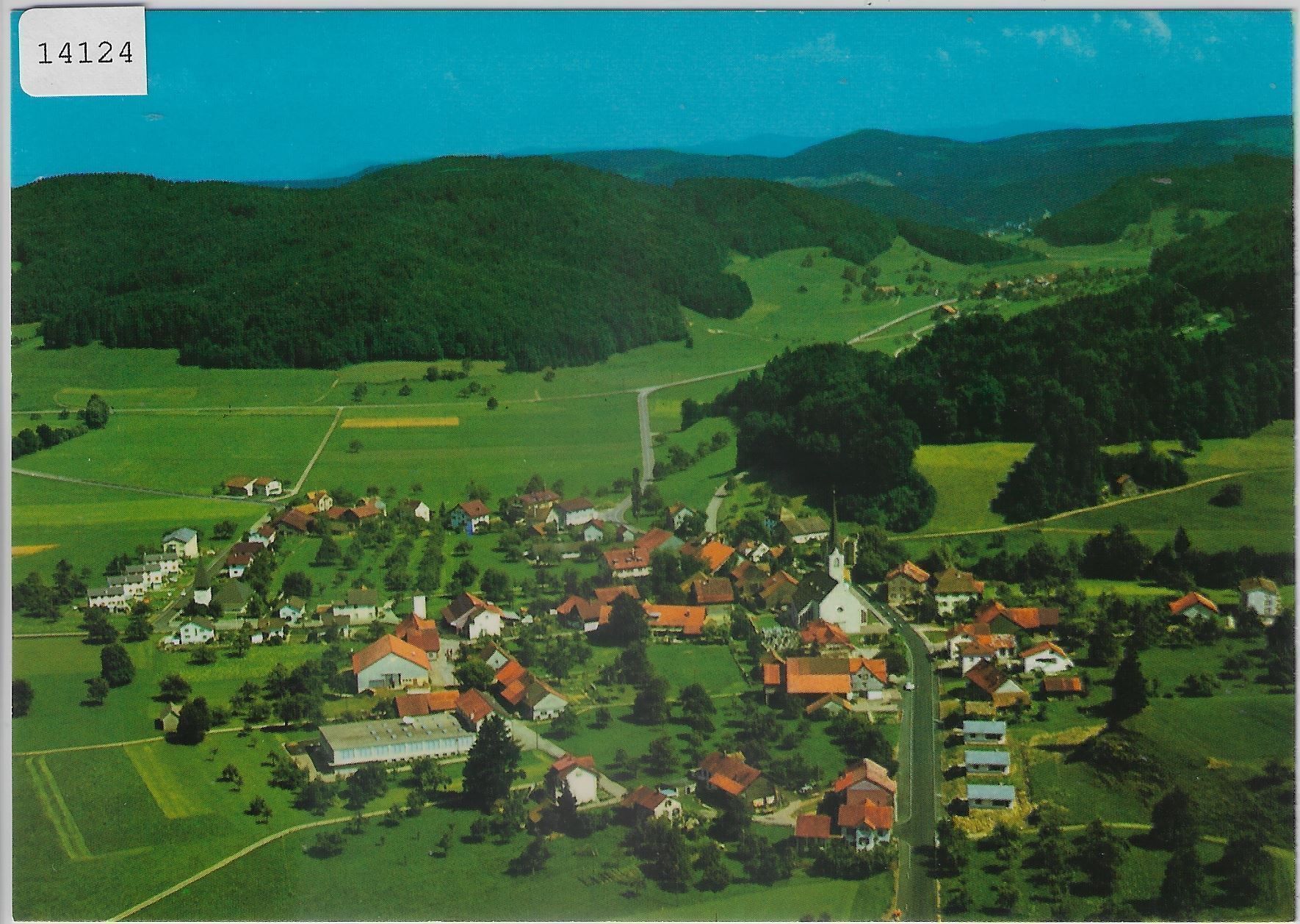 Cartoline postali: Flugaufnahme Bichelsee TG – Antico da Ettingen venduto da Kartenplanet