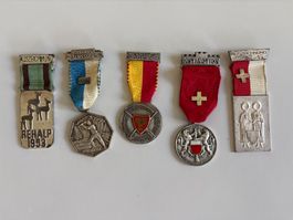Lot Medaillen Schützenauszeichnungen