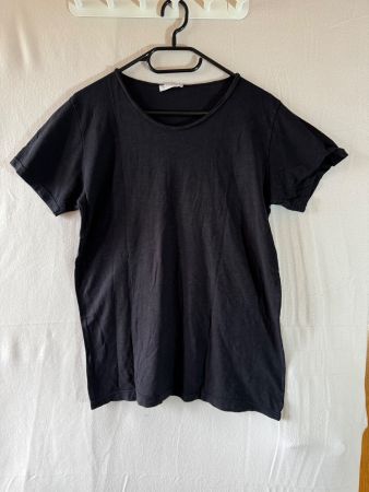schwarzes T-Shirt Gr. M/L
