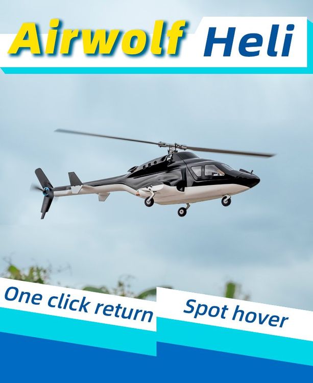 FLYWING Airwolf Helicopter FW450 V3 6CH Scale RC Helicopter | Kaufen ...