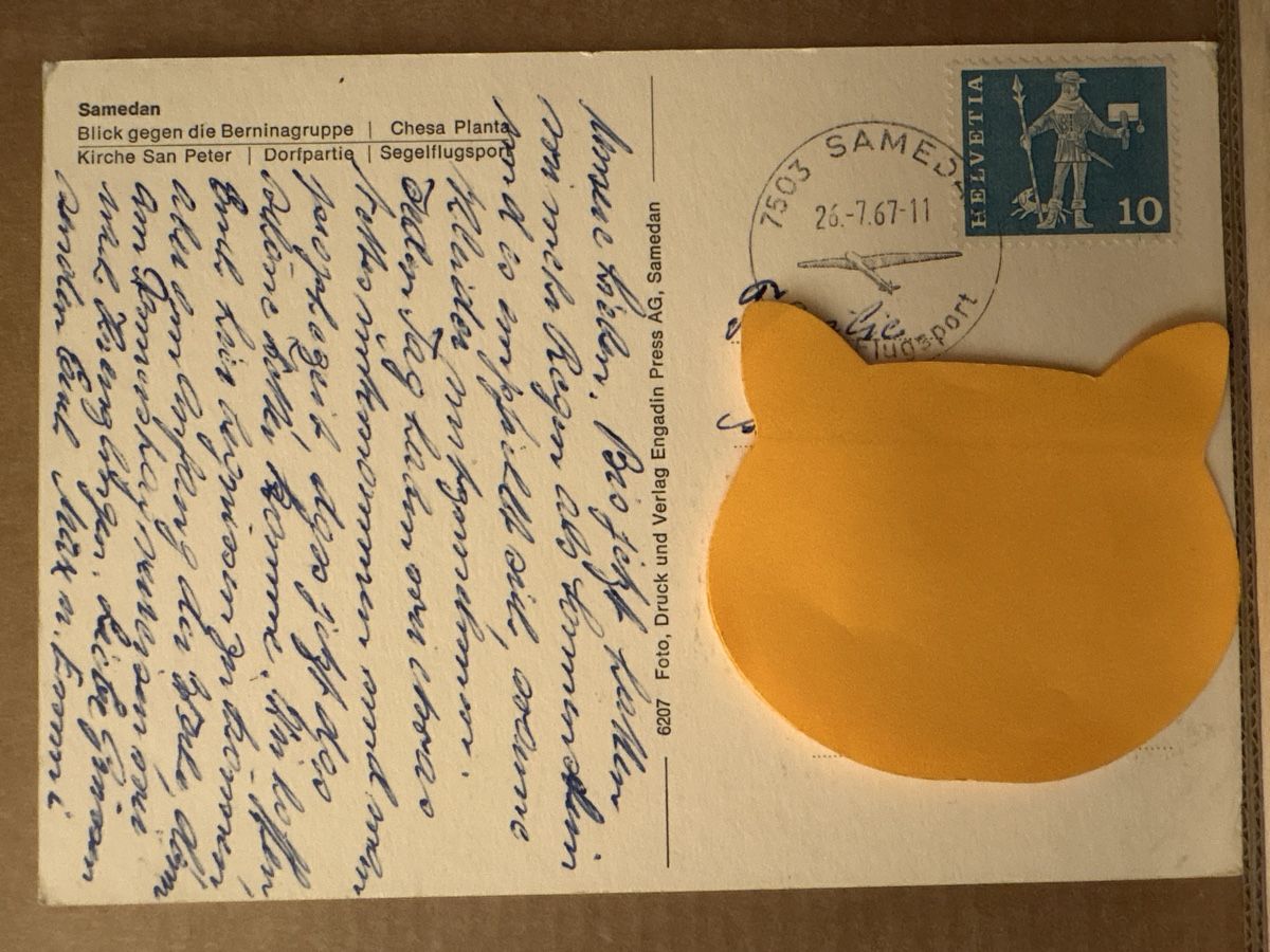 Cartoline postali: AK von Samedan – Usato da Rümlang venduto da Kartenpost1 1