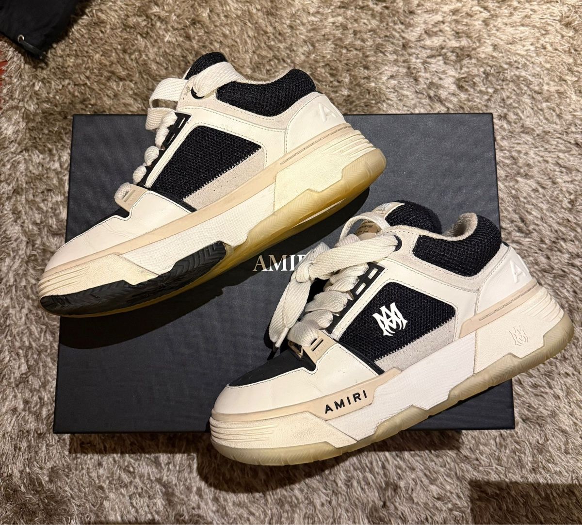 Amiri Herrenschuhe: Amiri Sneaker | Grösse 41, beige/schwarz/weiss – Neu und originalverpackt aus Küsnacht ZH von Wozdav 3