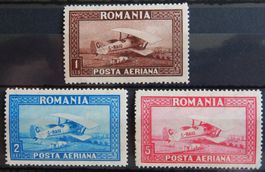 Rumänien Kat. 336y-338y * 1928