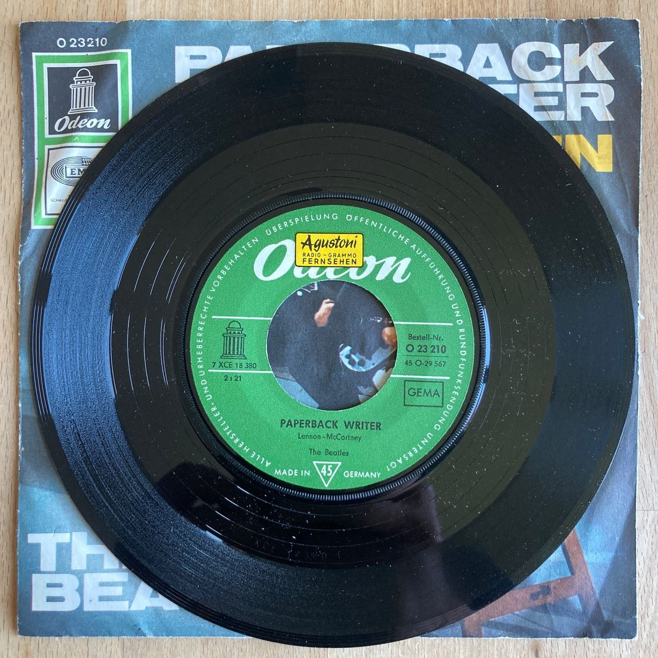 Dischi in vinile: BEATLES, PAPERBACK WRITER, SINGLE,1966, ROCK – Usato da Thun venduto da estrol 2
