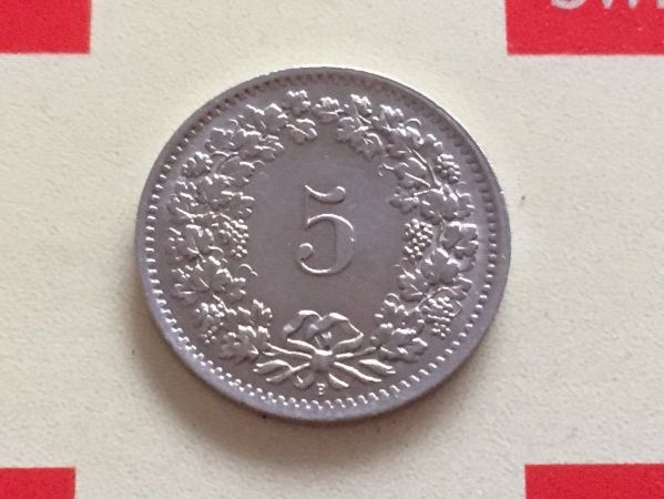 Tutti le monete: 5 Rappen 1969 vz – Usato da Elsau venduto da herbybay 1